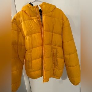 Warm Yellow Puff Jacket